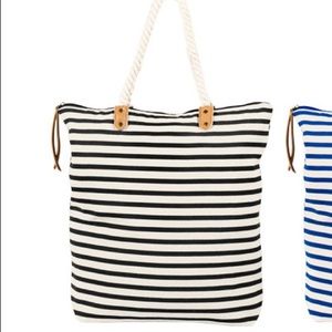 NWT Summer & Rose Striped Tote